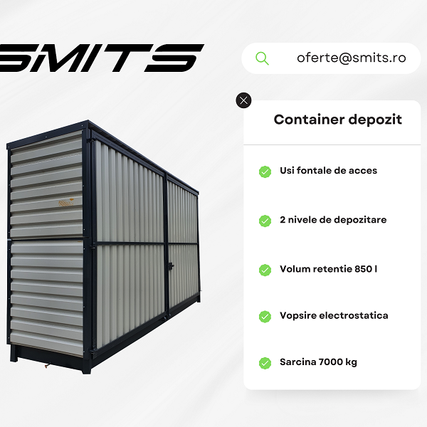 Container pentru butoaie si stocare substante periculoase PM28
